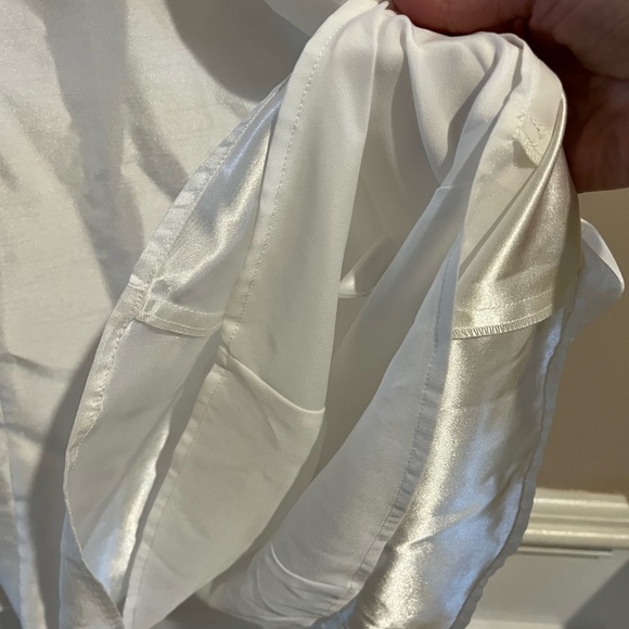 Anthropologie White Strapless Dress with Bow Detail - Picture 12 of 13